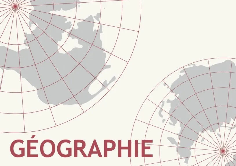 Carte « Géographie » de la Fresque de la géopolitique